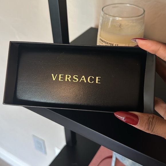 Versace VOD 4384-B Sunglasses TRANSPARENT RED/BROWN - Picture 14 of 15